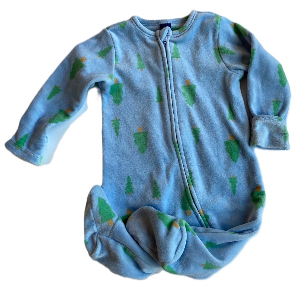 🌟 $3 Add On | Baby 6-9M Cloud Soft Pjs Blue Green Old Navy